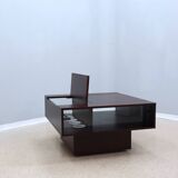 Table basse desserte vintage modulable avec bar 1960