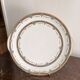 Porcelain Plate Limoges Harreau Fluted Edge Neo-Classical Style Louis XVI