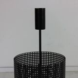 Minimalistic dutch design perforated metal umbrella stand