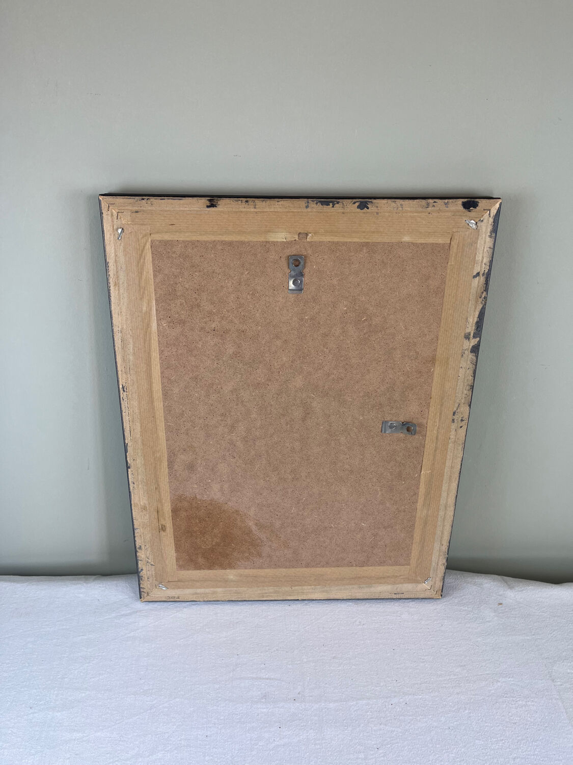 Vintage floral mirror