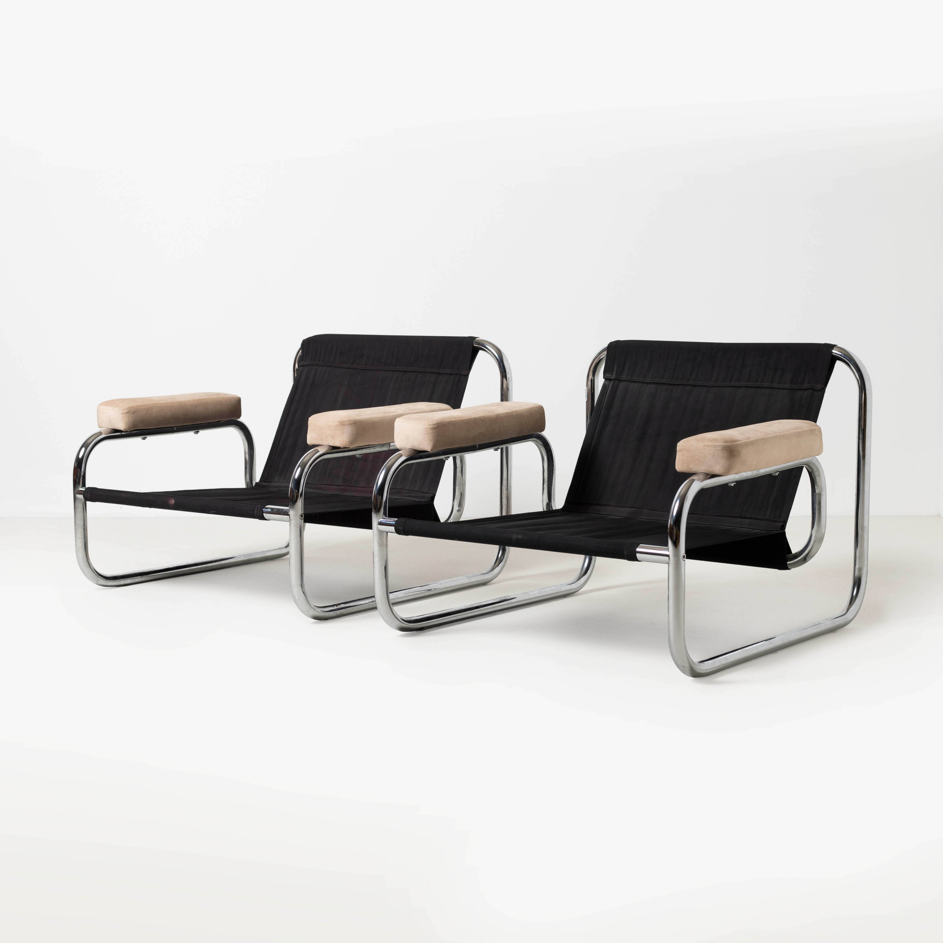 Ensemble de 2 fauteuils lounge emblématiques Borkum par Johan Bertil Häggström pour IKEA