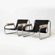 Ensemble de 2 fauteuils lounge emblématiques Borkum par Johan Bertil Häggström pour IKEA