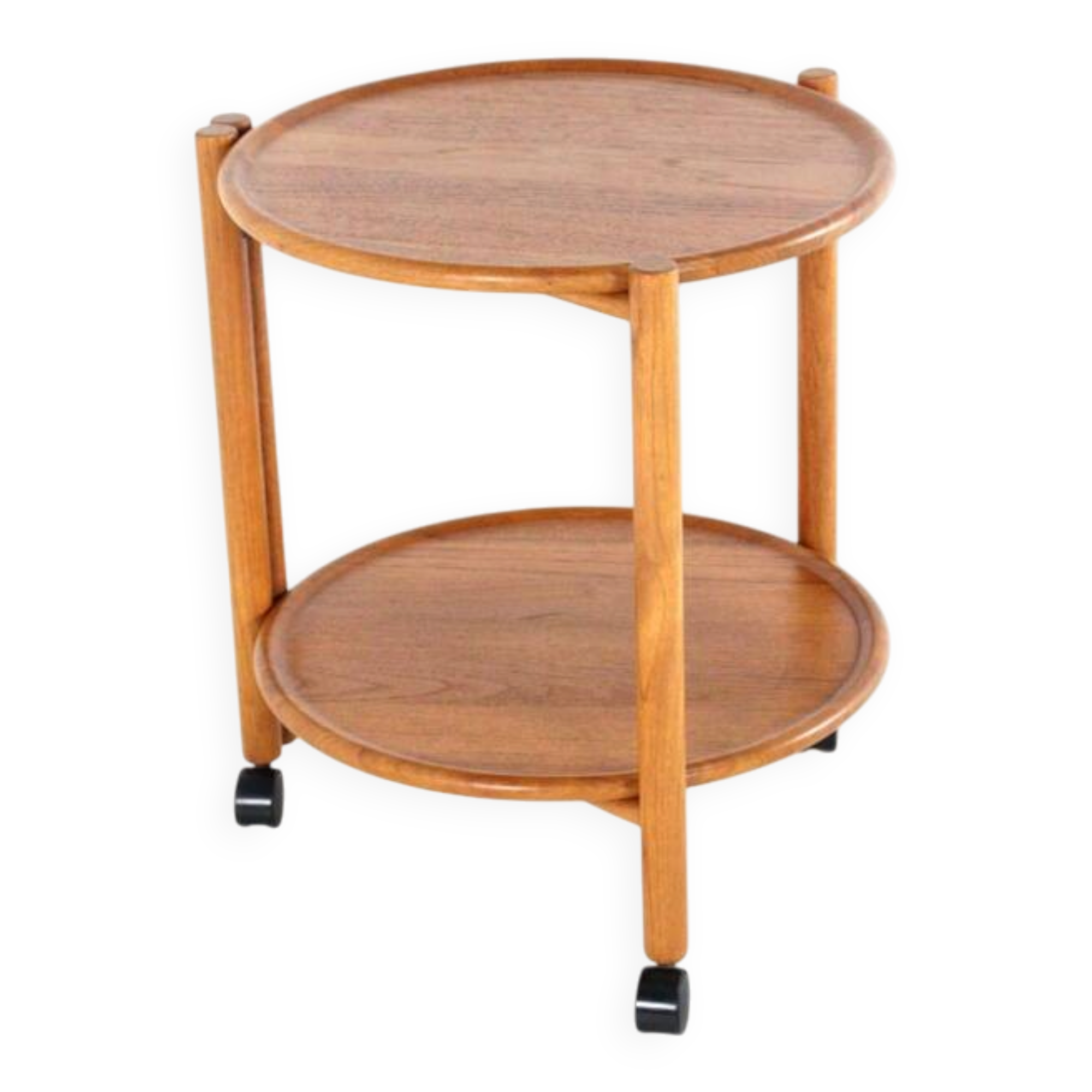 Trolley with removable trays by Jens Quistgaard - danish design in teak