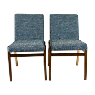 Paire de chaises Aga de Józef Chierowski, années 1970