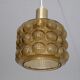 Vintage hanging lamp in 1960 shaded glass