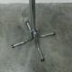 Coat rack with 12 chrome and black plastic hooks, 1960, 2m.