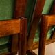 Paire de fauteuils verts du milieu du siècle 1965
