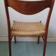 Danish Scandinavian chair in teak and rope GS 60