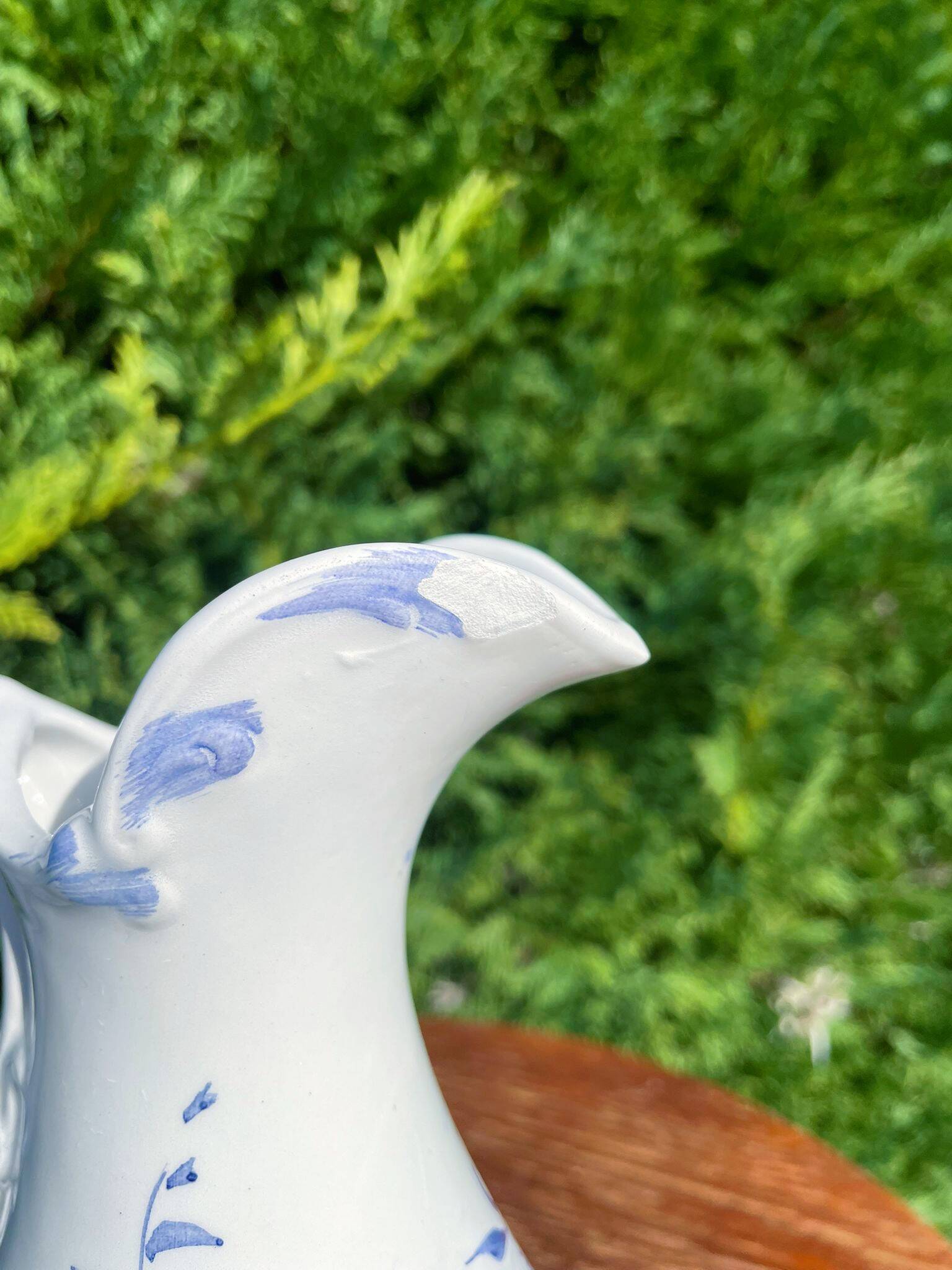 Capodimonte porcelain carafe