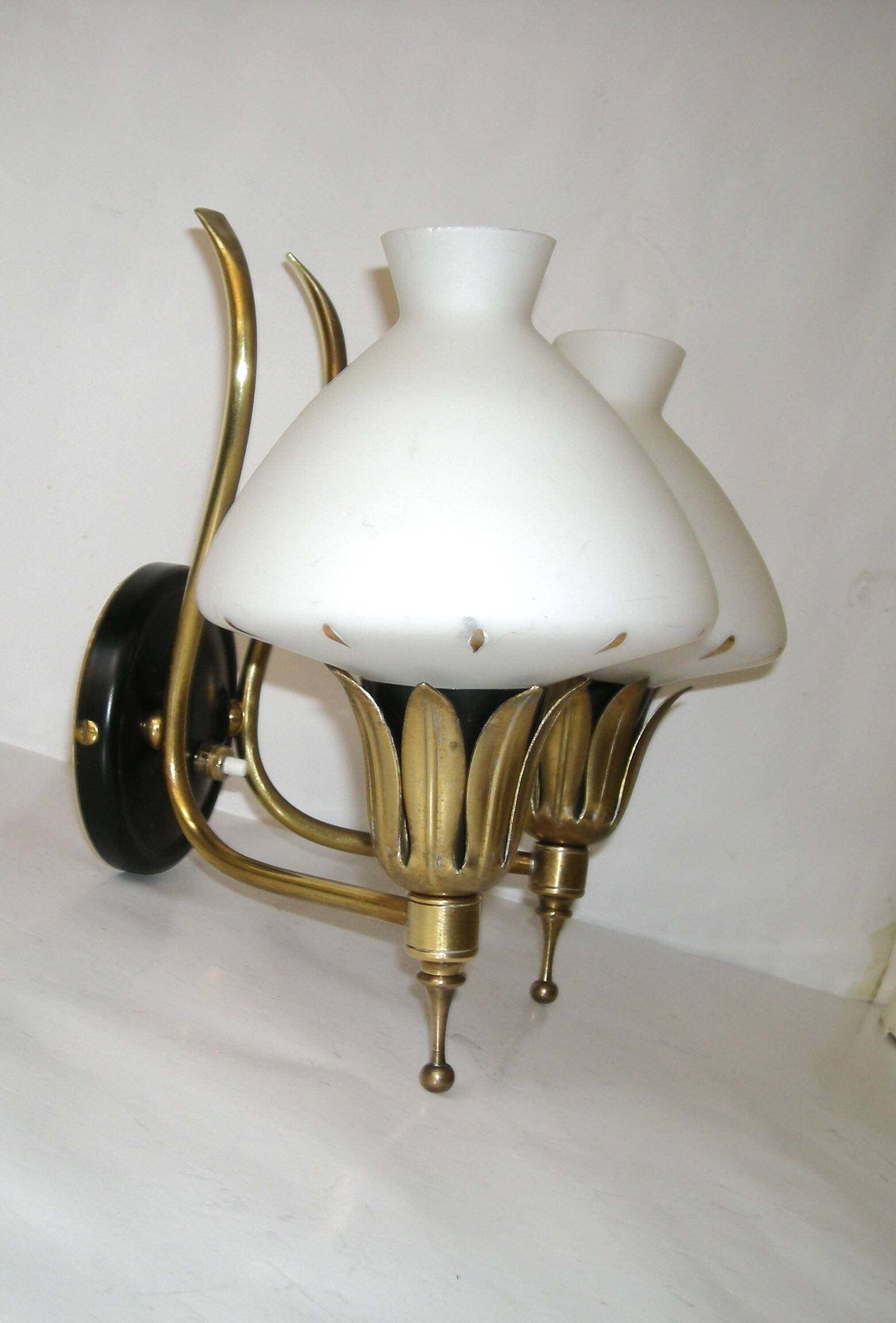 Double wall light Lunel from the 1950s.