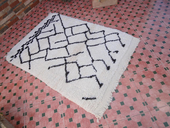 Beni carpet ouarin 146 x 102 cm