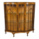 Art Deco display cabinet in walnut from the 1930s.