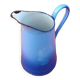 1940s Enamelled sheet metal pitcher