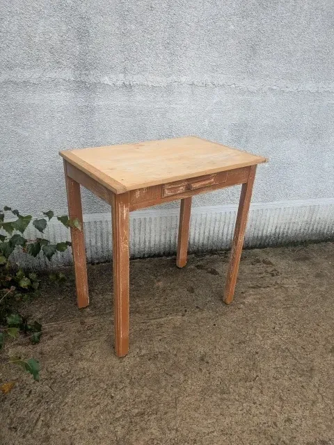 Petite table de ferme, console, bureau