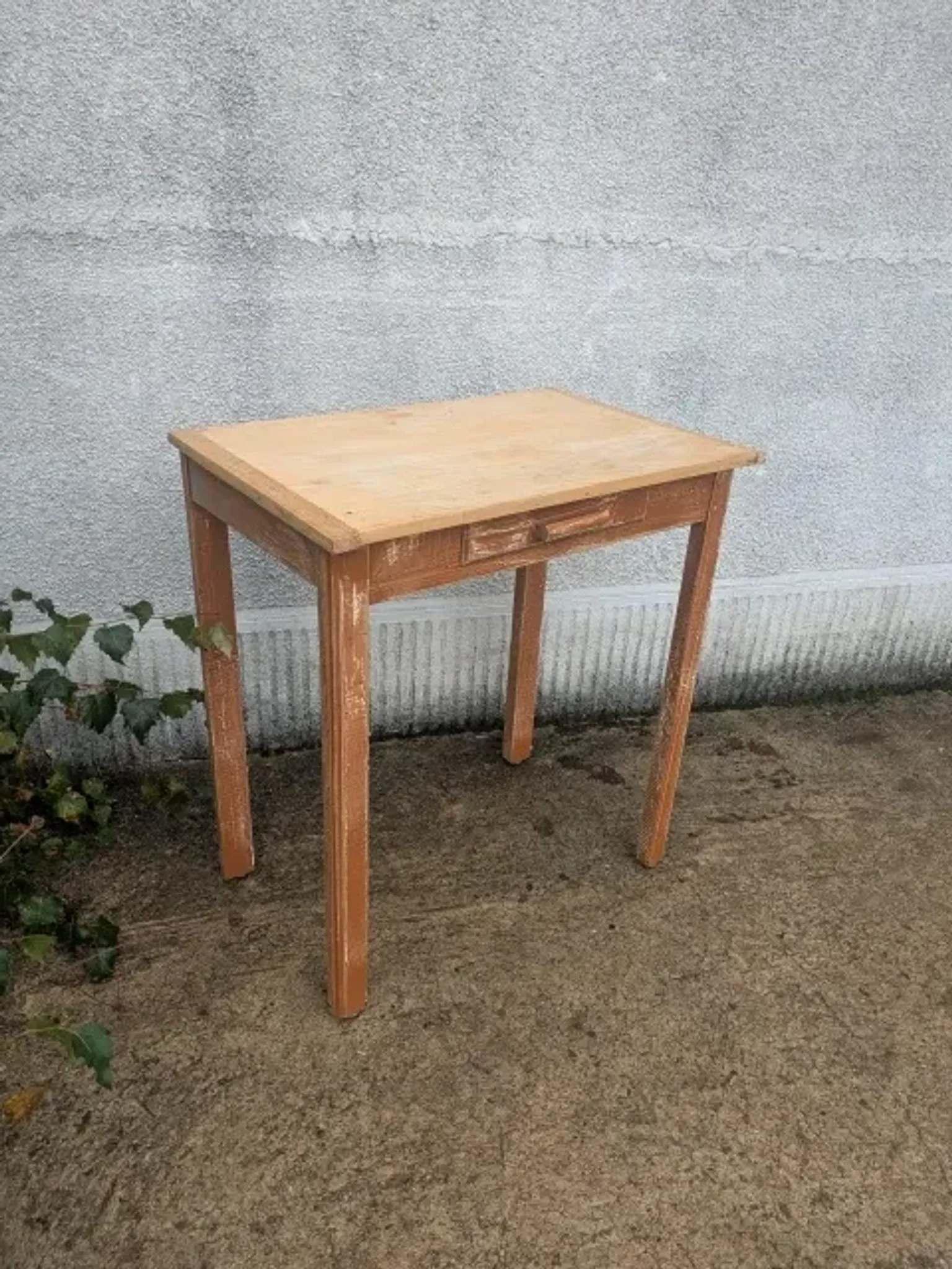Petite table de ferme, console, bureau