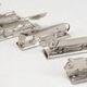 Aristide Colotte, 12 animal-shaped knife rests, Art Deco, excellent condition, case.