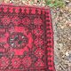 Pair of Antique Balouch Rugs 54x44 Hand-Knotted Wool Cushion Boho Vintage