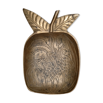 Vide poche pomme en laiton