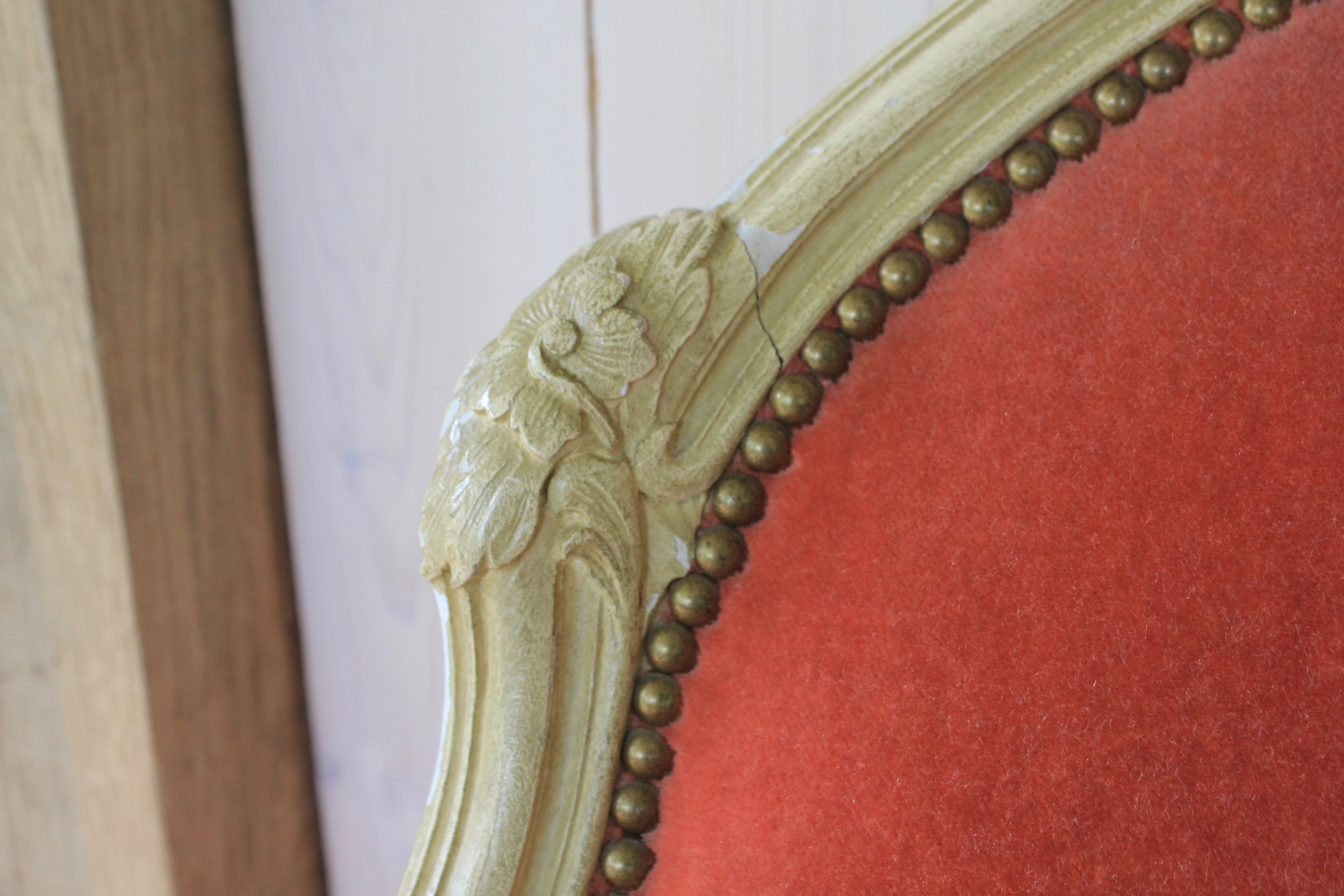 Bergère d'angle Louis XV