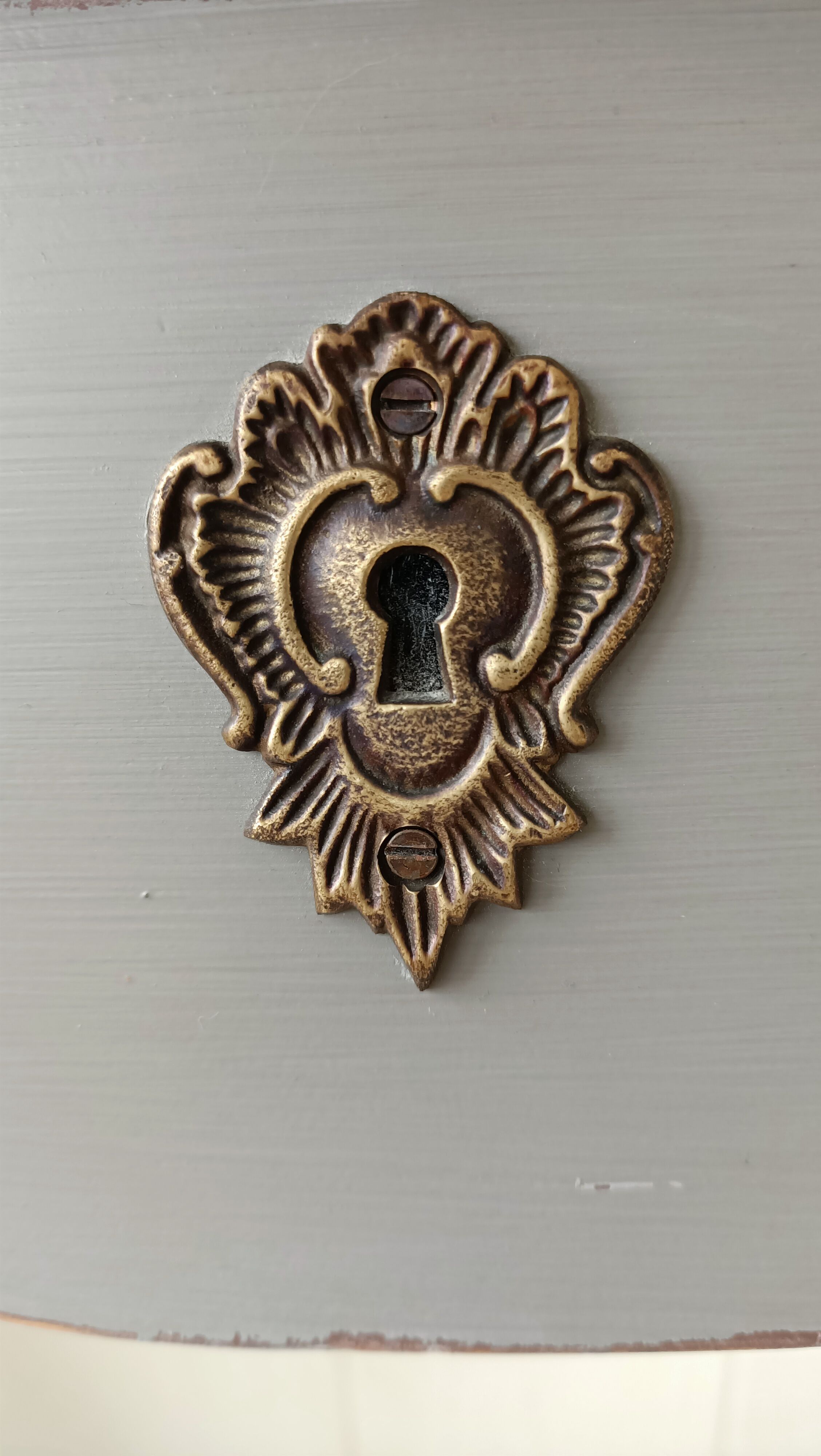 Coiffeuse à miroir triptyque