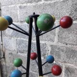 Vintage parrot coat rack