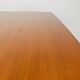 Minimalist Scandinavian teak desk from the 1960s, vintage.