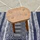 Brutalist stool-60s