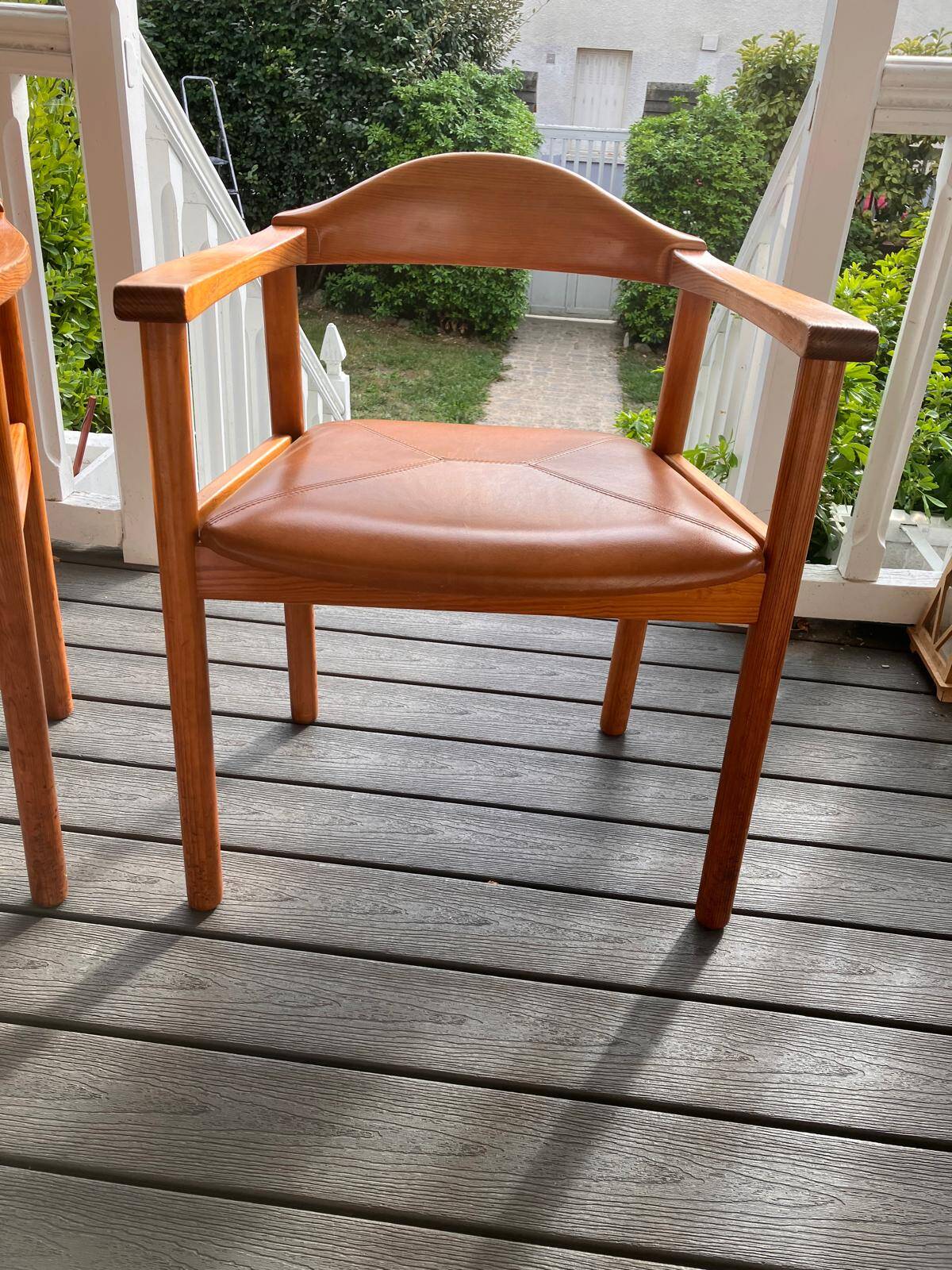 Paire de fauteuils « Form 75 » par Andreas Hansen (Années 80)
