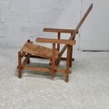 Armchair after Gerrit Rietveld. Circa 1970