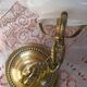 Suspension laiton opaline rose