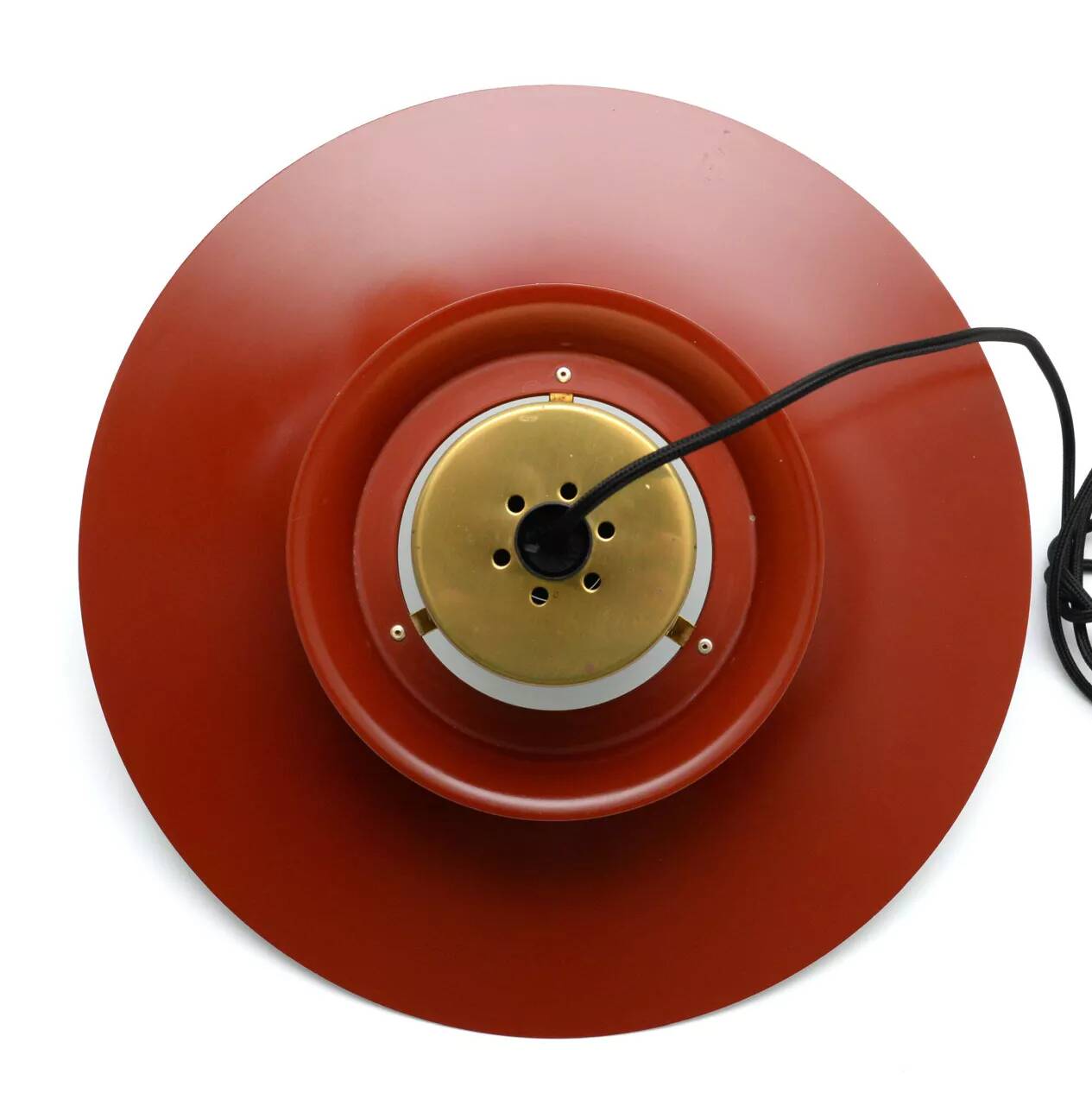 Burgundy Vitrika lamp, Denmark 1960s