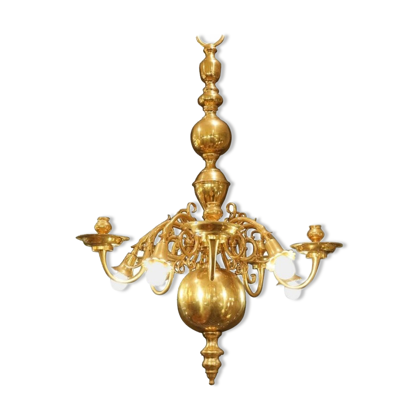 19th century Dutch style chandelier