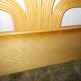 Rattan headboard