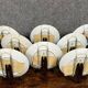 Peter Banett: collection of 12 painted porcelain wall plates