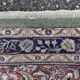 Large emerald Tabriz Persian rug 520x350 cm