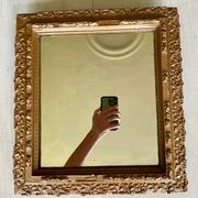Ancien miroir doré début XXEME