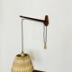 Adjustable Pleated Wall Lamp by Kaiser Leuchten