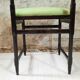 Six 50's chairs - varnished wood