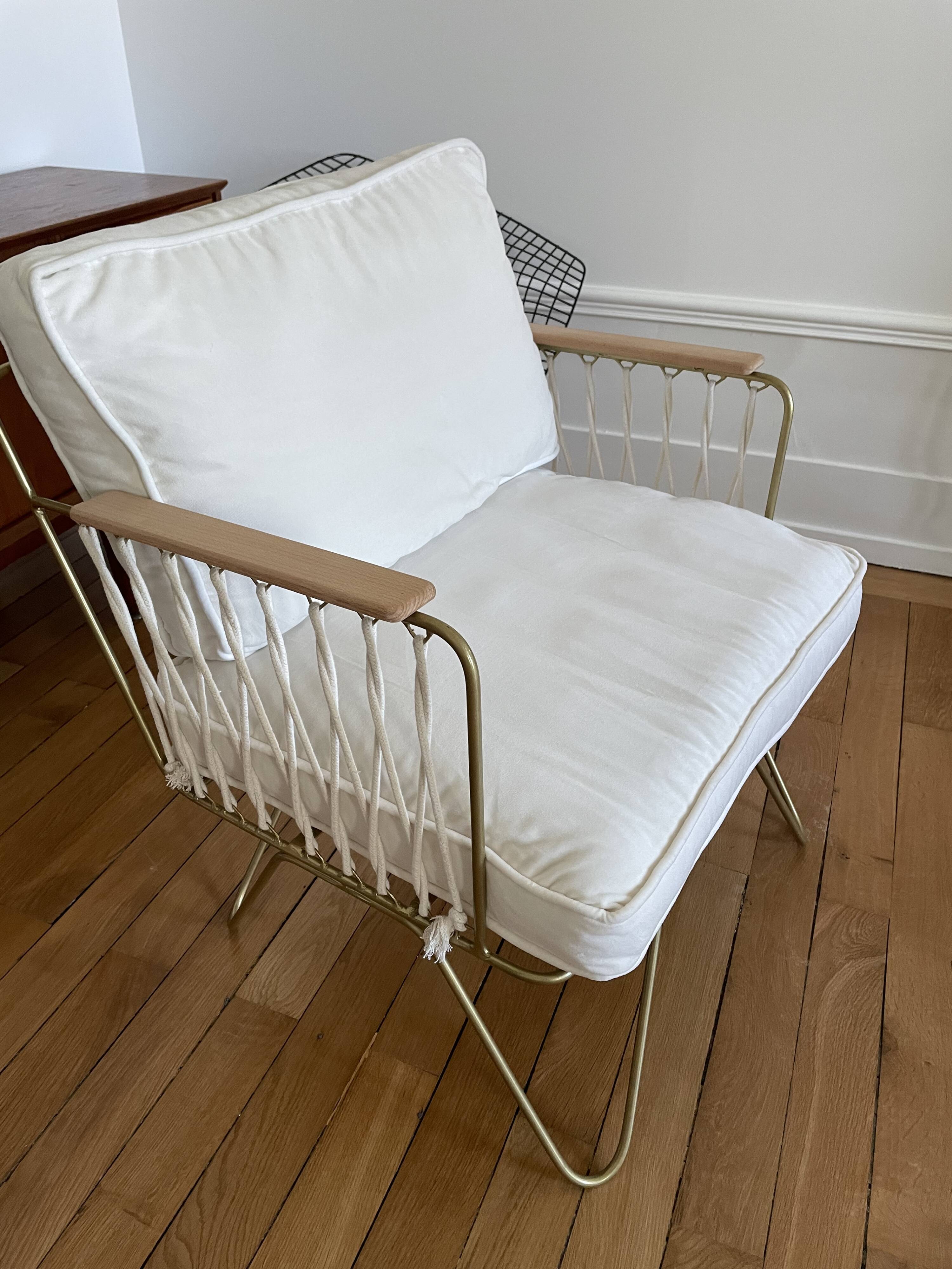 Fauteuil Croisette Honoré