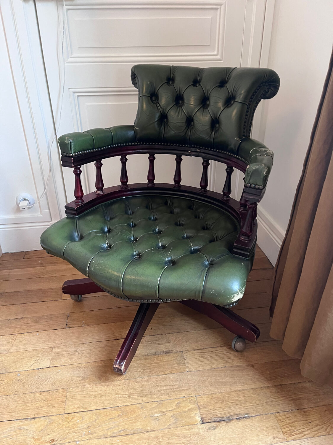 Chesterfield armchair