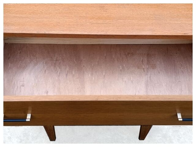 Vintage chest of drawers 60s light wood