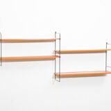 Teak string shelf. 1960s