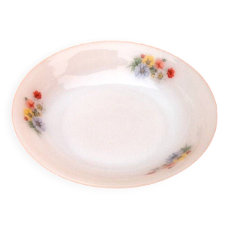 1960s Serving Dish Anemones Decor Arcopal France