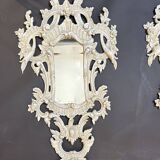 Pair C19th Continental Wall Mirrors