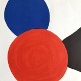 Original lithograph signed Alexander Calder, Pleasures of the Neophyte, 1976