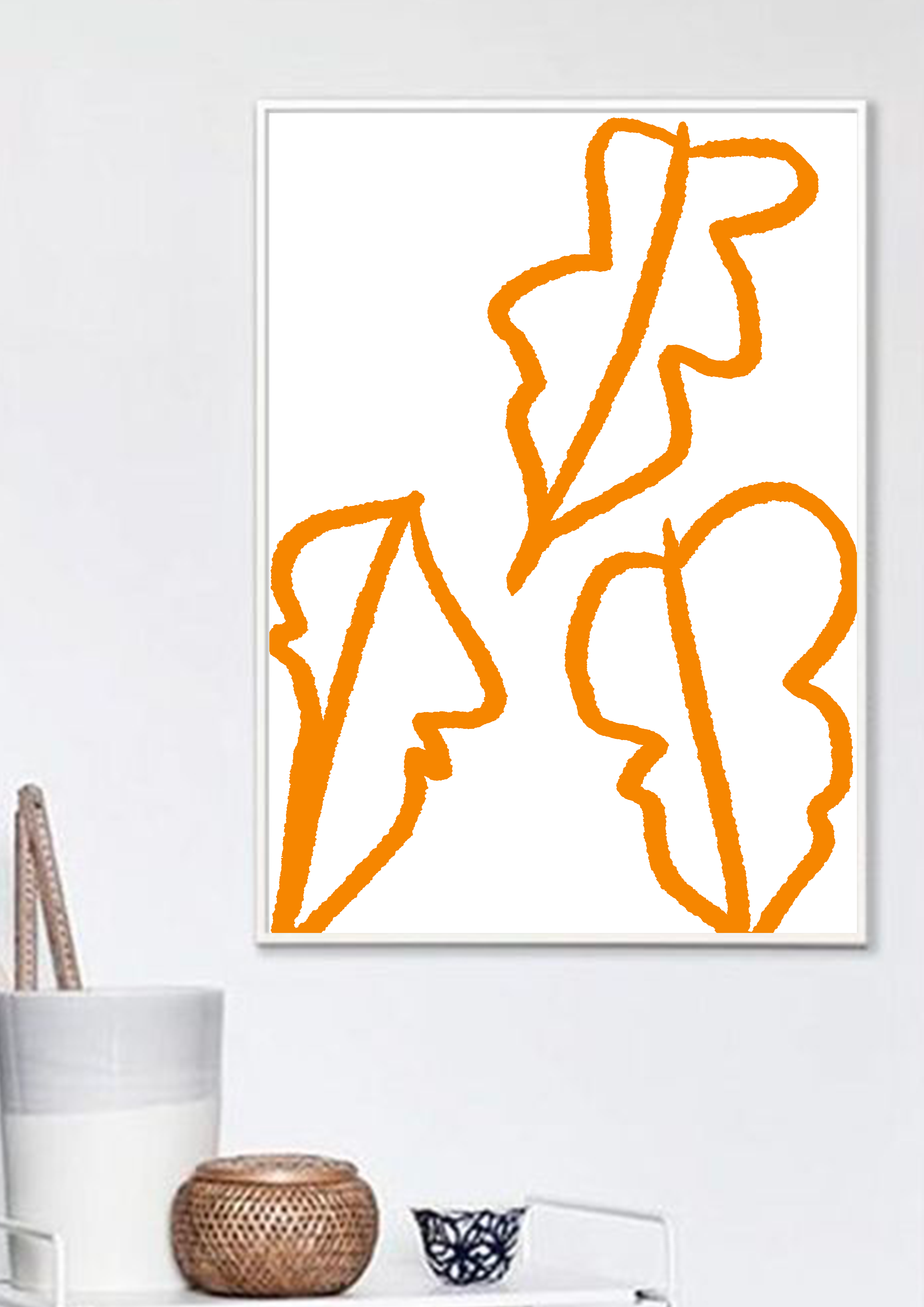 Illustration "Feuilles yellow"