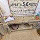 Old carpenter's workbench