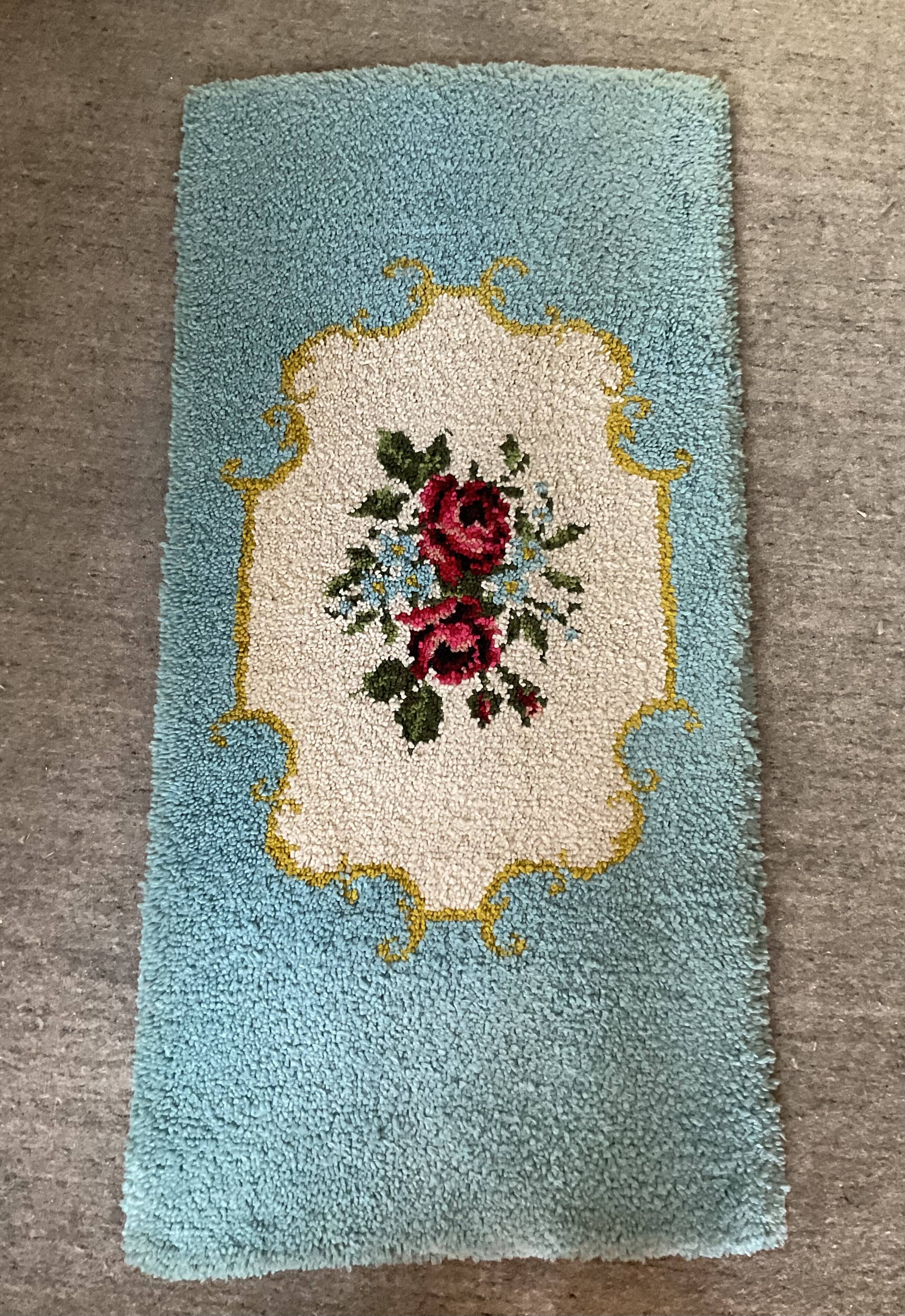 Tapis vintage des années 50-60
