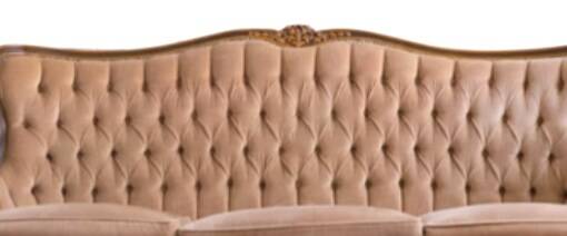 Antique sofa, baroque Louis XV style