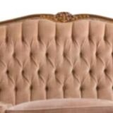 Canapé ancien, baroque style Louis XV